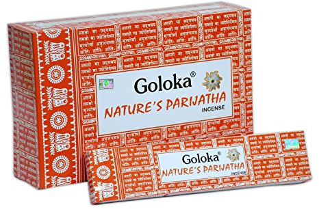 Räuchestab. Goloka Nature´s Parij.RS735: Räucherstäbchen Goloka Nature's Parijatha Incense 15 gr.