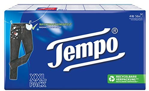 Tempo Classic Tissues 56 x 10 Tissues, Pack of 1 (56 Packs)