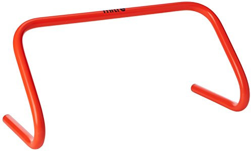 Mitre Training Hurdles - Set of 6, Orange, 9 Inch