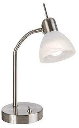 Nino Leuchten GmbH LED Tischleuchte Daytona 1-flg, Silber, L: 30cm, 51890101