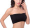HOEREV, reggiseno a fascia, con imbottitura rimovibile, senza cuciture Black XX-Large
