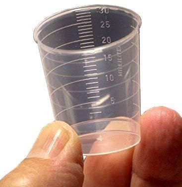 Medicine Measure, Graduated, 30ml, Pack of 80