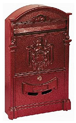 Alubox Briefkasten 'königlich' rot