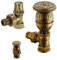 IDROSFER - NEGRI S.R.L - Kit Robinet thermostatique avec coude de réglage 15x21 et purgeur - IDRKI550C