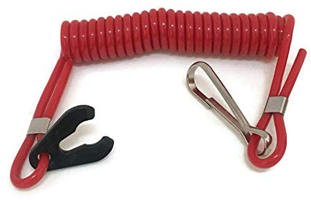 1pcs Bateau Moteur Moteur Sécurité Kill Stop Switch Lanyard 682-82556-00 pour Yamaha Honda Tohatsu Nissan Mercury Quicksilver Mercruiser Sierra MP28860 Outboard Motors 2/4-temps Moteur