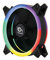 Talius FAN 04 Doble aro SPECTRUM ARGB/Cronos ventiladores 120 mm. Efectos de barrido, pulso, espiral. Doble Aro led. Conexión 6 pines. (1 FAN IRIS SPECTRUM)