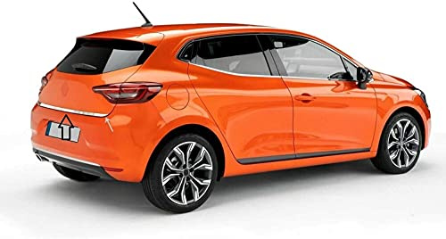 Couvercle de coffre arrière en acier inoxydable chromé pour Renault Clio V HB (2019 et plus)