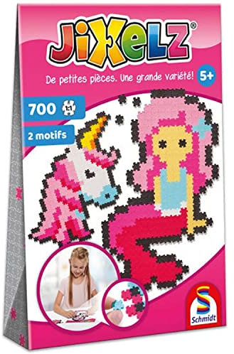 Jixelz Einhorn und Meerjungfrau, 700 Teile