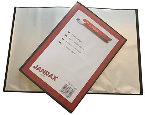 Janrax Präsentationsbuch mit 40 Hüllen, A3