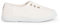 Pisamonas Zapatillas Lona Punta Goma Sin Cordones Talla 41 Color Blanco