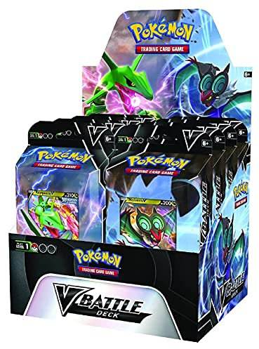Pokémon USA, Inc. Pokemon TCG: Rayquaza V Noivern V Battle Deck Kartenspiel ab 6 Jahren 2 Spieler 10+ Minuten Spielzeit 290-80909 Mehrfarbig