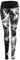 Mizuno Damen Bedruckte Strumpfhose Leggings, Schwarz, L