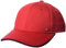 Tommy Hilfiger Herren-Baseballkappe aus Baumwolle, verstellbare Klappe, Apple Red, Einheitsgröße