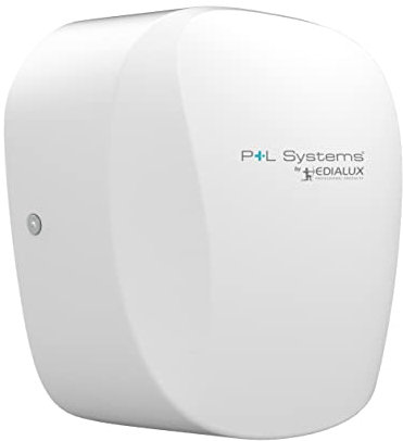 P+L Systems Automatischer Händetrockner PLH1450 Weiß mit HEPA Filter
