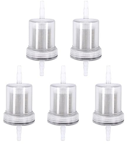 HouYeen 5Pcs Inline Oil Fuel Filter 4mm for Webasto Eberspacher Diesel Parking Heater Car Truck Bus Caravan Boat