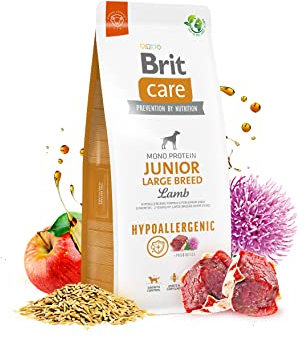 BRIT Care Hypoallergenic Junior Large Breed Lamb - dry dog food - 3 kg