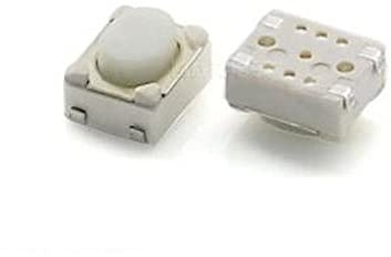elektronischer Schalter Industrielle Schalter, 50 Stück, SMT, 3 x 4 x 2,5 mm, taktiler Takt-Druckknopf, Mikroschalter, selbstrückstellend, Auto-Fernbedienungsschalter
