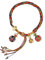 demaxiyad Bracelet mythique chinois, bracelet légende | Bracelet de couple porte-bonheur avec bête dorée avalante - Bête dorée avaleuse colorée, bijoux porte-bonheur réglables pour les amoureux et les
