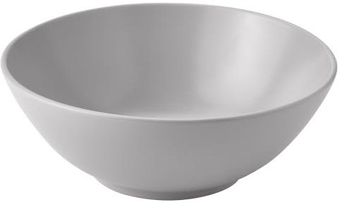 Generisch FÄRGKLAR Schüssel, 19 cm, matt Hellgrau