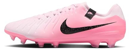 Nike Legend 10 PRO Fg, Soccer Shoe Uomo, Pink Foam/Black, 42.5 EU