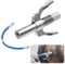 Grease Gun Coupler Adapter, G Coupler for Grease Guns Quick Release Grease Couplers Mouthpiece Set with 30CM Nozzle Hose, Double Handle Gear Oil Nozzle Compatible with All Standard Automotive