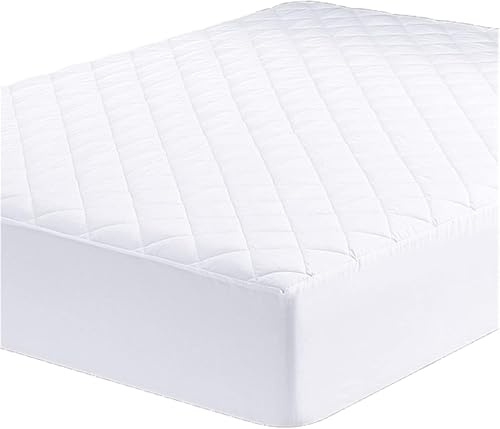 Molten Creek® Waterproof Mattress Protector, Quilted Mattress Cover, Extra Deep 30 & 40cm Fitted, Breathable & Hypoallergenic, Moisture-Wicking, White (Double- 137x191cm)