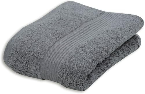 Gözze Handtuch 3er-Set, 100% Baumwolle, 50 x 100 cm, New York, Anthrazit, 0648