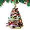 Ornamente Weihnachten, Weihnachten Ornament 2025 Buchliebhaber Baum Ornament Acryl Baum Ornament Geschenk für ihre Bibliothekar Buchclub Geschenk - Flach 2D-gedruckte Acryl Ornament