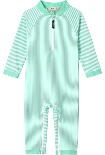 weVSwe Maillot de Bain Bébé Garcon avec Fermetures éclair pour Enfant Garçons Maillot de Bain pour Bébé Protection Solaire UPF 50+ 12-18 Mois