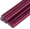 sourcing map 6pcs Mini Hot Glue Sticks for Glue Gun 7mm x 100mm Small Glue Sticks, Glitter Rose Red