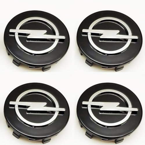 4 Stück Radnabenkappen für Opel Astra H 2004-2009, Radnabenkappen Felgendeckel Nabenkappen Langlebig Stabil Stark Wasserdicht Staubdicht,65MM