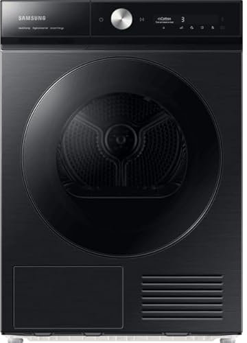 Samsung Series 8 AI Energy OptimalDry™ DV90BB9445GB 9Kg Heat Pump Tumble Dryer - Black - A+++ Rated