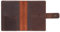 Wayfadacc Halter Leder Reise Wallet Case mit Blockierung Reisedokumente für Visitenkarte Kreditkarte, Kaffeebraun, 15*11*1cm