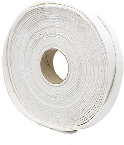 Bande isolante en fibre céramique haute température for fours à céramique, forges, cuisinières et fours à pizza(40mmx 5mm Length 12m)