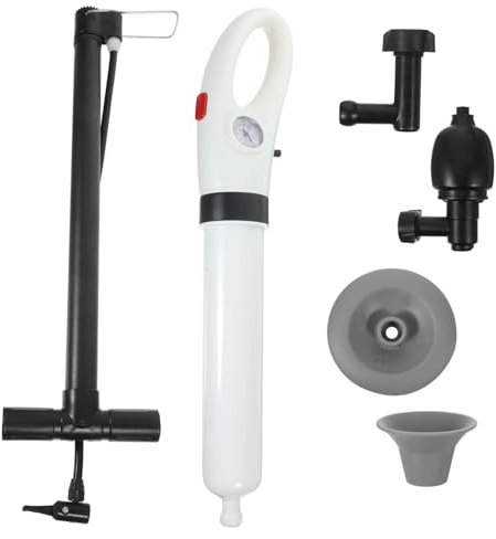 Operitacx 1 Juego Destapar Destapador De Inodoro Limpiador Limpieza Suministro De Baño Solucionador De Obstrucciones Solucionador De Obstrucción del Fregadero Caucho