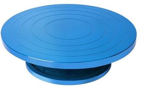 Plato Giratorio,Torno Alfarero Mini escultura de arcilla de cerámica, plataforma giratoria, herramientas de rueda, hierro fundido, pequeño, uso de doble cara, 15 cm(17 cm)