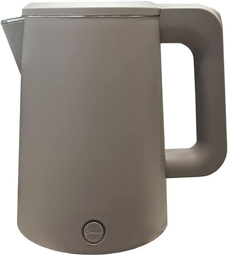 Bollitori, Bollitore Elettrico Senza Fili da 1 litro, Bollitore Elettrico da Viaggio Compatto, Bollitore in Acciaio Inossidabile con Controller British Strix, Protezione da bollit