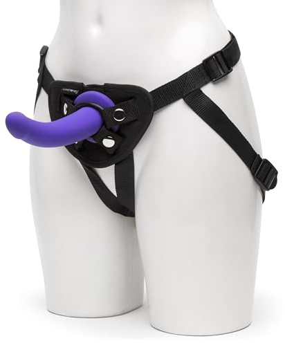 Lovehoney Advanced Unisex Strap On Dildo Harness Kit for Couples, Purple