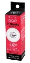 NITTAKU Ball Premium 40+ *** Cell Free 3er weiß Optionen St, weiß