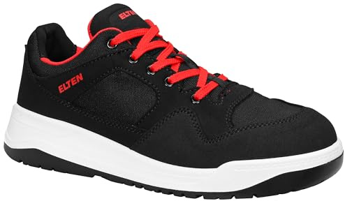 ELTEN Unisex-Erwachsene Maverick Black Low ESD S3 Sicherheitssneaker,