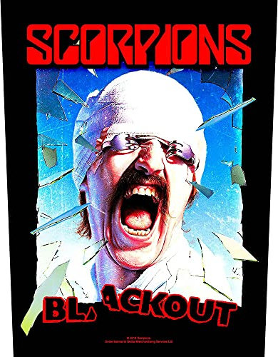 Scorpions RÜCKENAUFNÄHER BACKPATCH # 3 Blackout - 36x29cm