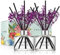 [COCODOR/Garden Lavender] Flower Reed diffusers Oil with a Set of 5 Fiber Sticks, 200ml*2packs, Best for Home, Kitchen, Bathroom. Diffusers with sticks