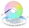 Arotelicht 24V LED Streifen RGBCW 5m LED strip RGBW Farbwechsel Lichterkette RGB kaltweiß 6000K LED Band dimmbar 5050SMD 4 in 1, 300 LEDs IP20 Treppenlicht für Zuhause, Zimmer, Party