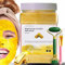 VogueNow Masque en gelée pour le visage - Masque en gelée hydratant, éclaircissant et nourrissant à l'or 24K, pot de 23 fl oz