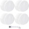 Leadaybetter for Shark Lift-Away Bagless Upright NZ850 AZ912 Vacuum Filter Replacement, 4 Form & 4 Felt Filters
