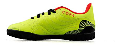 adidas Copa Sense.4 Tf J Sneaker, Team Solar Yellow Core Black Solar Red, 35 EU