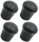 Design61 4X Abdeckkappen Ø 28 mm für Verstärkte Kappe aus Weich-PVC