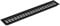 vasalat Luftgitter 800x80mm AL schwarz elox Rejilla de ventilación, Negro, 800 x 80 mm