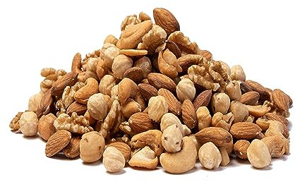 Nussmischung Big 4 ohne Zusätze Nuss Mix Studentenfutter wiederverschließbar 500g-5kg (5 kg)