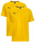 PUMA T-Shirt 2er Pack Doppelpack - Yellow - Gr. XL